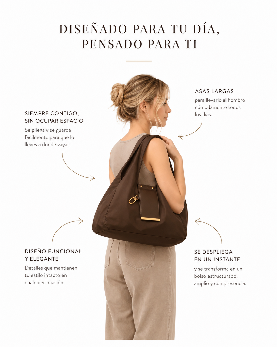 Foldi™ — Bolso Plegable