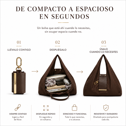 Foldi™ — Bolso Plegable
